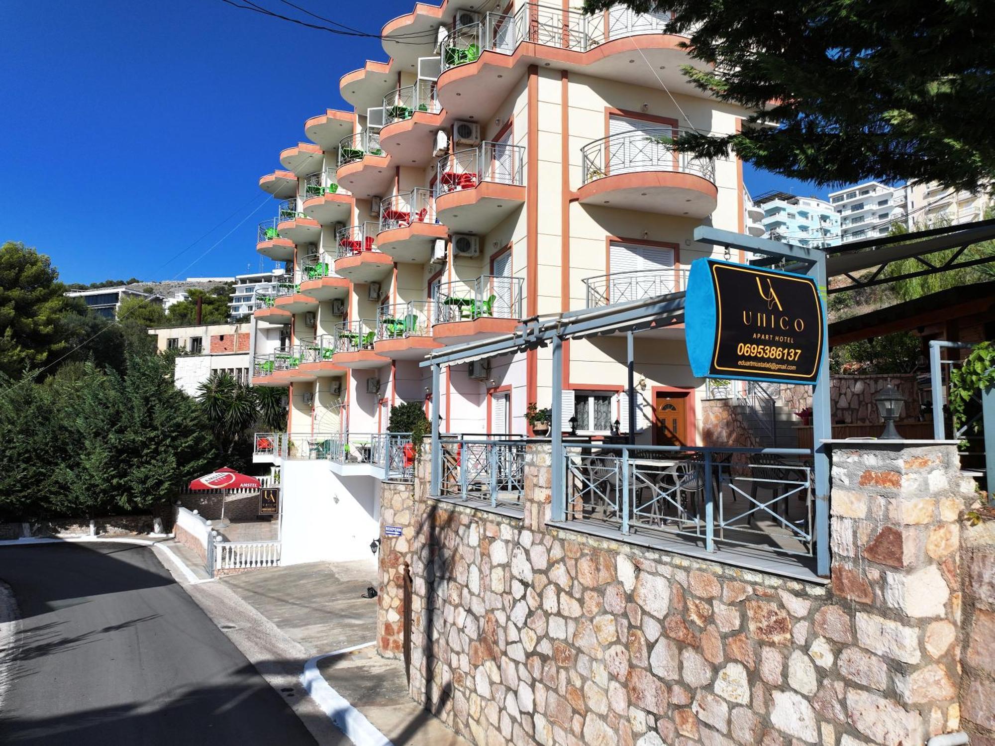 Unico Aparthotel Sarandë Exterior foto